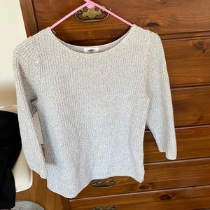 Old navy sweater 3/4 sleeves